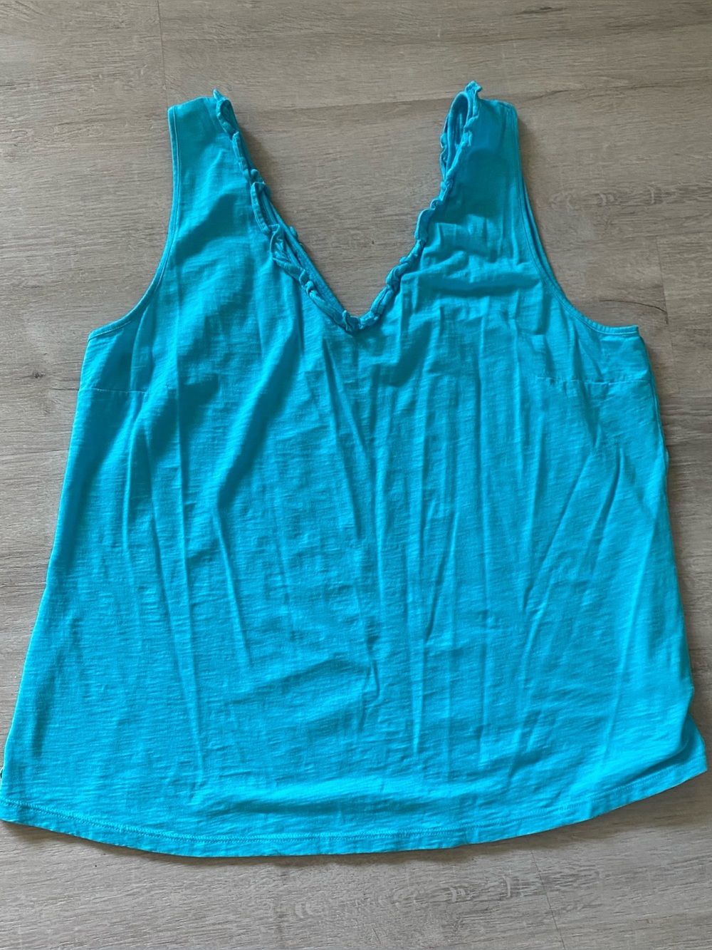 Lily Pulitzer ruffle tank